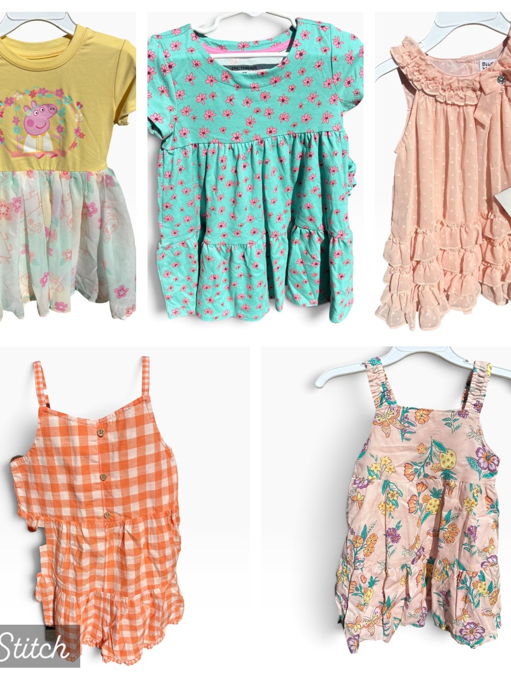 Bundle of 5 NWT Dresses 2T
